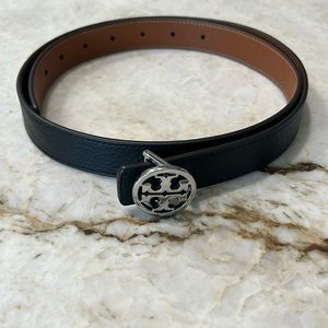 TORY BURCH 1inch Miller Logo Belt